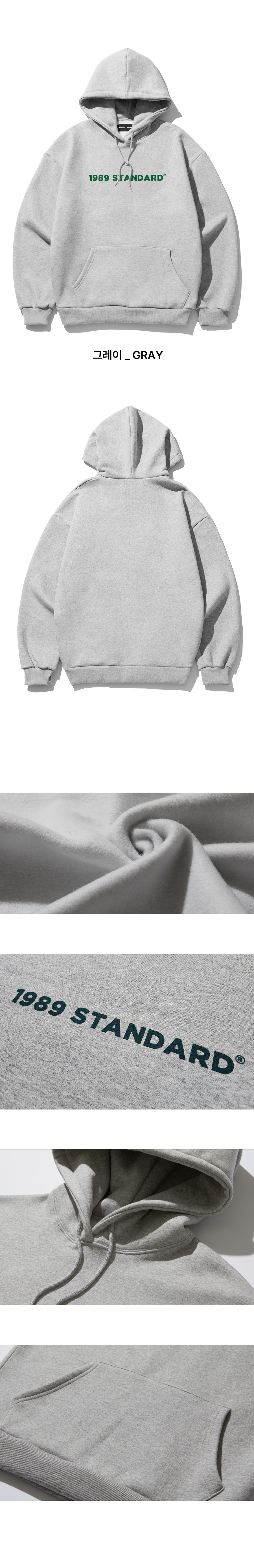【1989STANDARD】 BASIC LOGO Hood (STHSTD-0006)★4色 MUSINSA | 1989STANDARD BASIC LOGO Hood (STHSTD-0006)