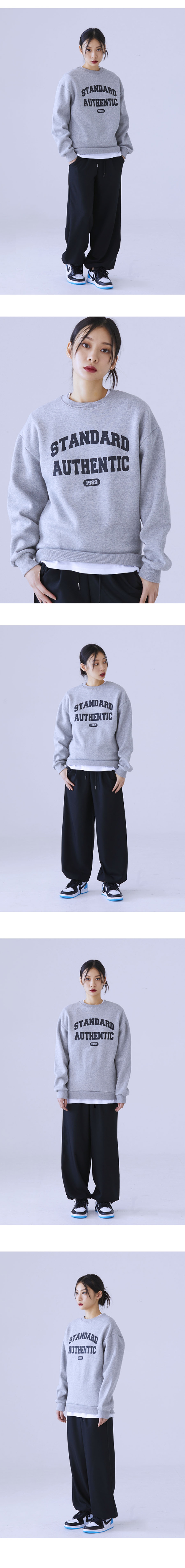AUTHENTIC 맨투맨(STMSTD-0007)