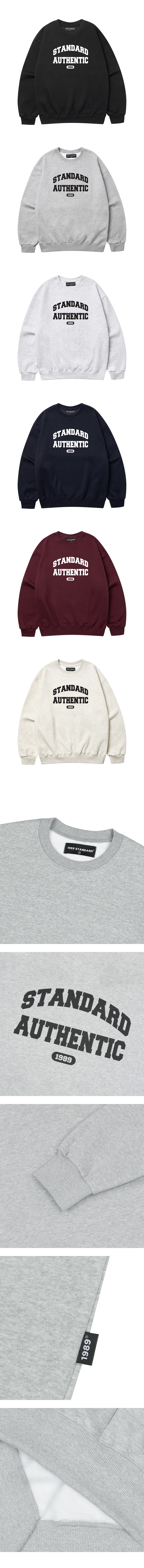 AUTHENTIC 맨투맨(STMSTD-0007)
