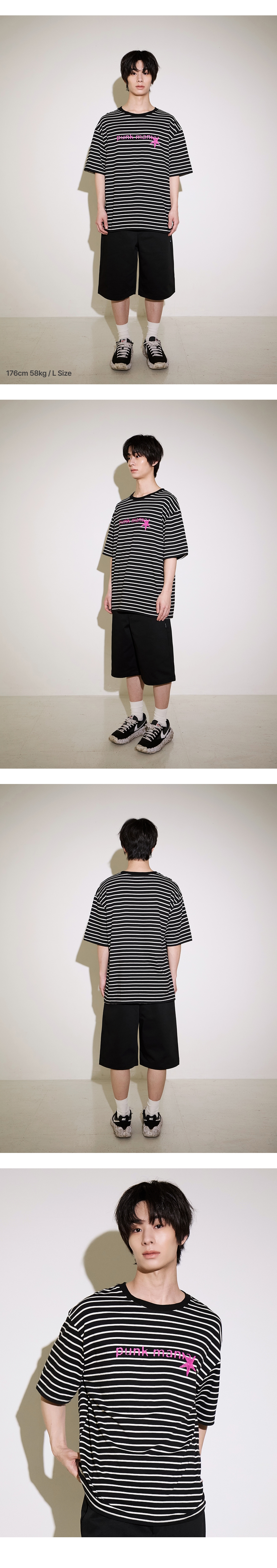 け*う様 solol ND ver. Type2 - RETRO STRIPE NEEDLES(ニードルズ)Ringer Tee - Cotton Pique リンガーTシャツ